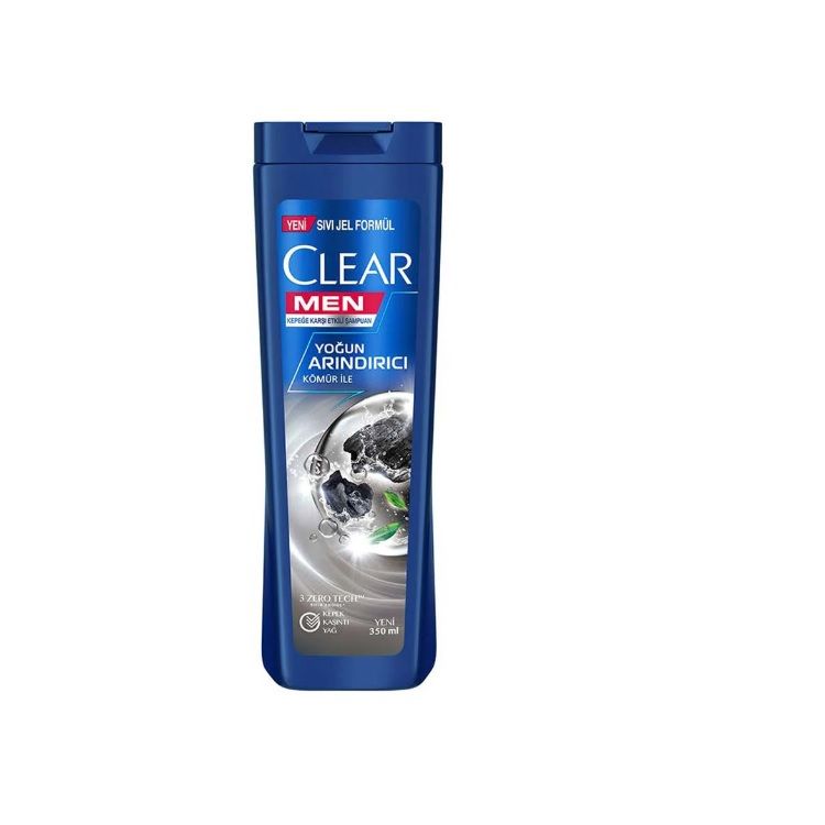 Clear Men Yoğun Arındırıcı Kömür Kepeğe Karşı Etkili Şampuan 350 Ml