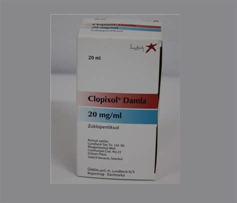 Lundbeck İlaç Clopixol Damla 20 mg 20 ml
