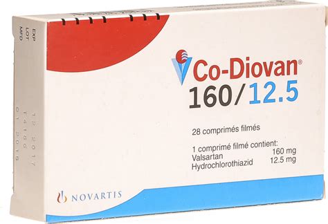 Novartis İlaç Co-Diovan 160/12.5 mg 28 Tablet