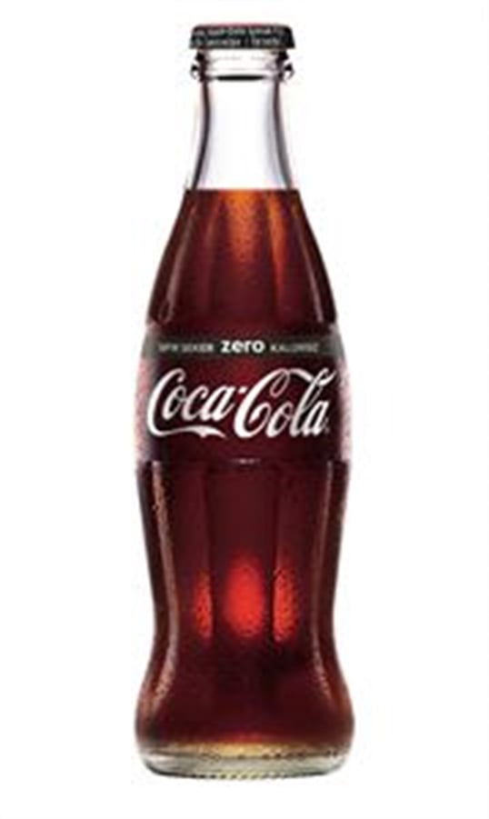 COCA COLA ZERO 250 ML CAM ŞİŞE