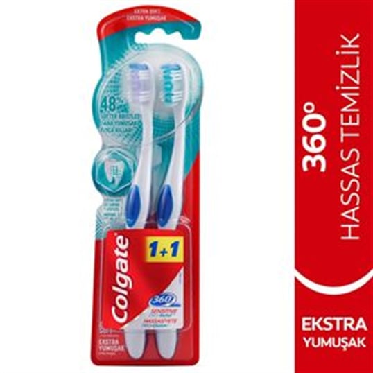 Colgate 360 Diş Fırçası 1+1 Soft