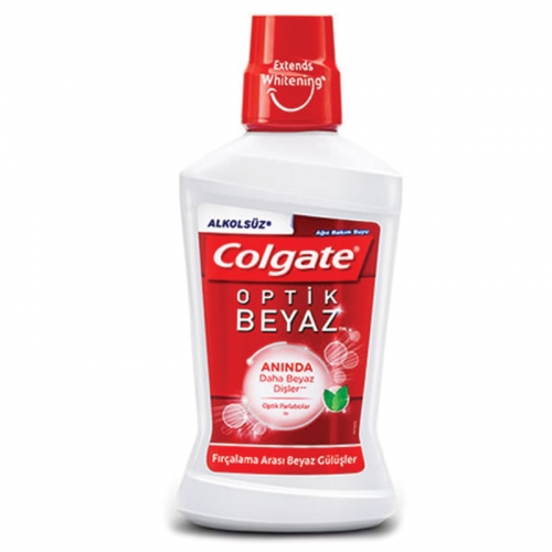 Colgate Alkolsüz Optik Beyaz Ağız Bakım Suyu 250 ml - Avantajlı Ürün