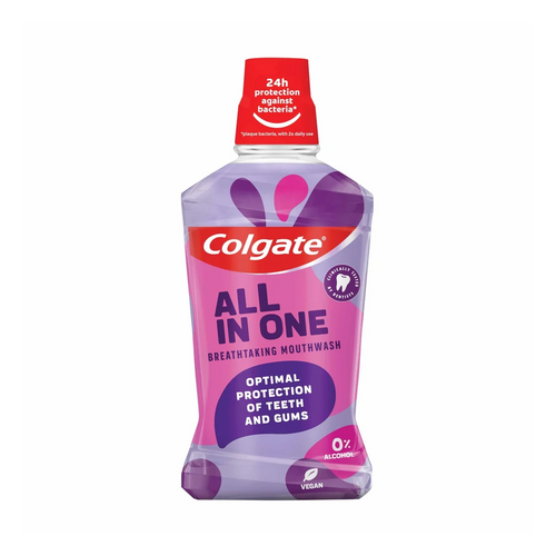 Colgate Breathtaking All in One Mouthwash 500ml