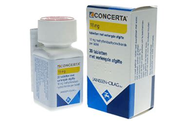 Johnson & Johnson Concerta 18 mg 30 Tablet