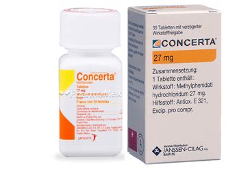 Johnson & Johnson Concerta 27 mg 30 Tablet