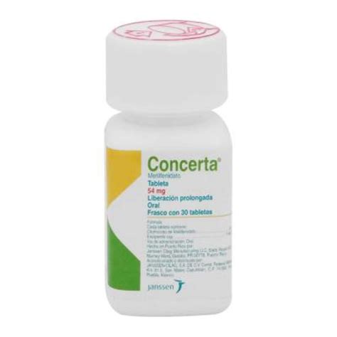 Johnson & Johnson Concerta 54 mg 30 Tablet