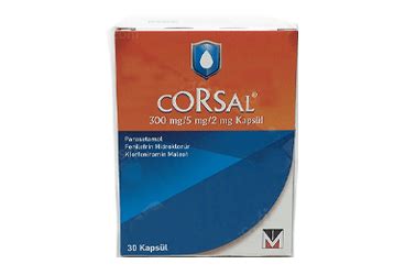 İ.E. Ulagay İlaç Corsal 300 mg 30 Kapsül