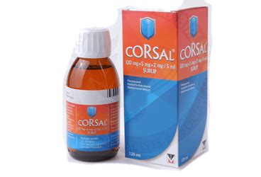 İ.E. Ulagay İlaç Corsal Şurup 120 ml
