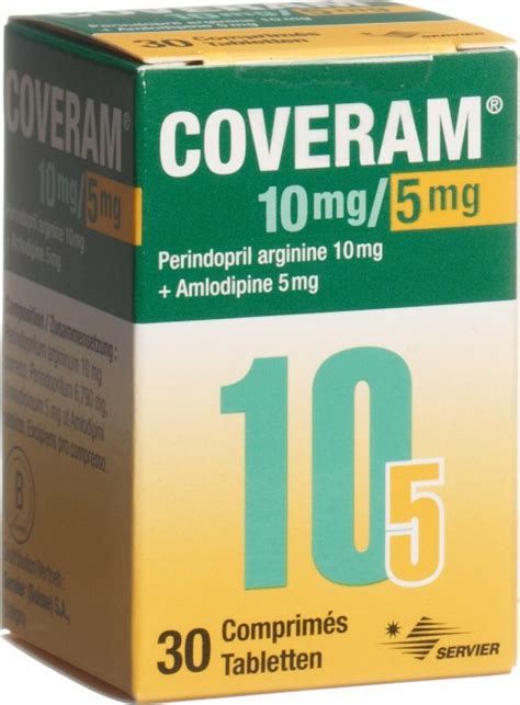 Servier İlaç Coveram 10 mg + 5 mg 30 Tablet
