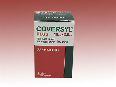 Servier İlaç Coversyl Plus 10 mg/2.5 mg 30 Tablet