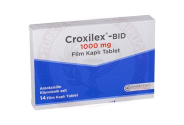 İ.E. Ulagay İlaç Croxilex-Bid 1000 mg 10 Tablet