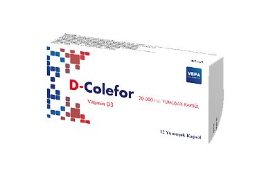 Vefa İlaç D-Colefor 20.000 IU 14 Kapsül