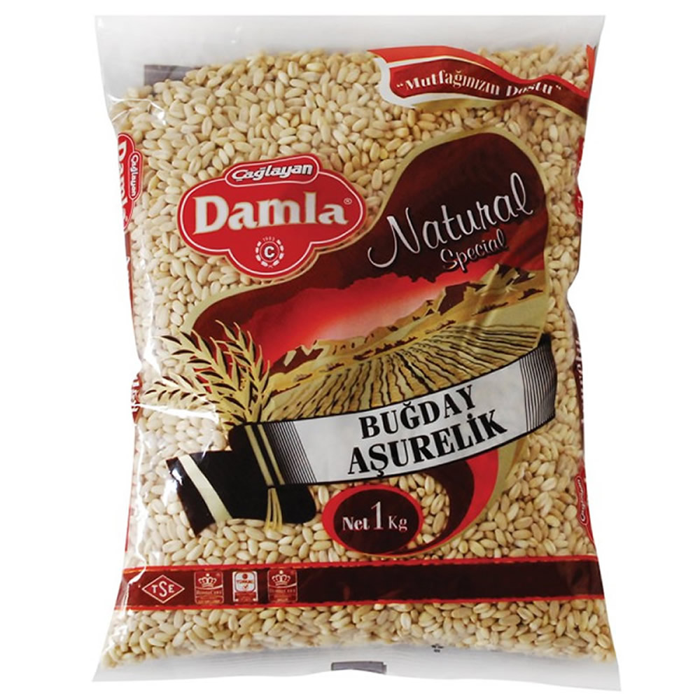 Damla Bakliyat Aşurelik Buğday 1 Kg