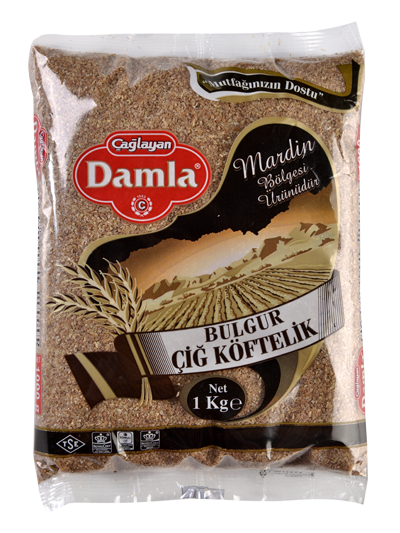 Damla Bakliyat Çiğ Köftelik Bulgur 1 Kg