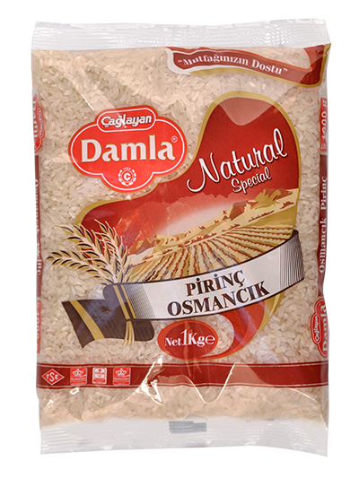 Damla Bakliyat Osmancık Pirinç 1 Kg