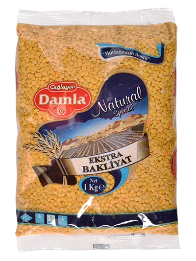 Damla Bakliyat Sarı Mercimek 1 Kg