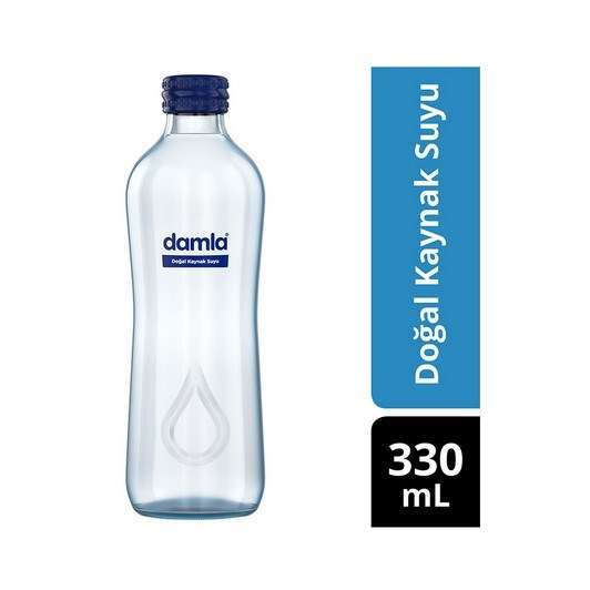 Damla Cam Şişe 330 ml