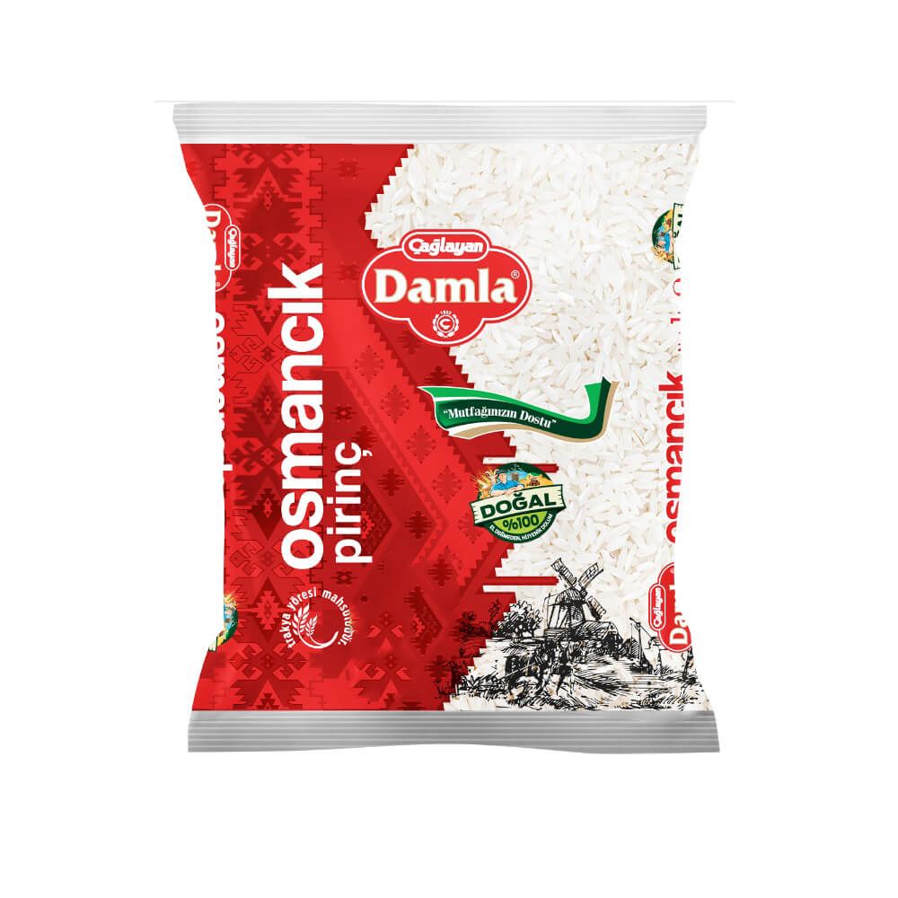 Damla Osmancık Pirinç 5 Kg