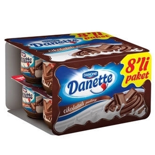 Danette Çikolatalı Puding 8x100 Gr