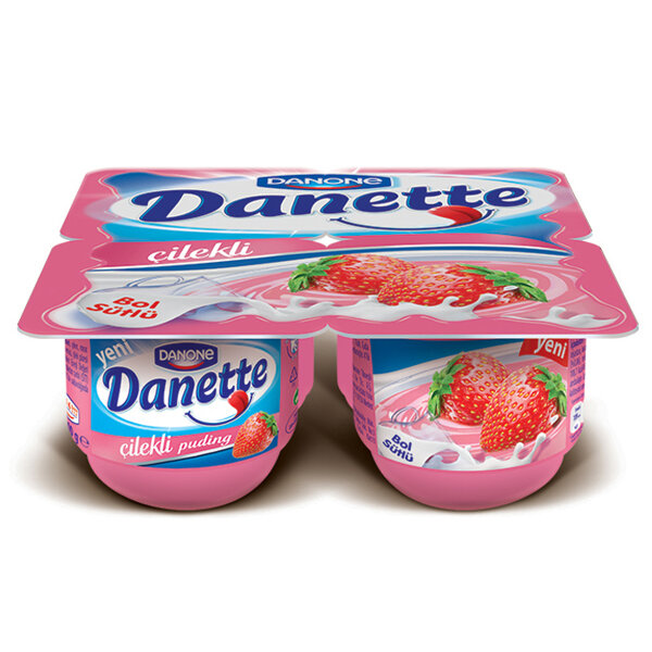 Danette Çilekli Puding 4X70 GR