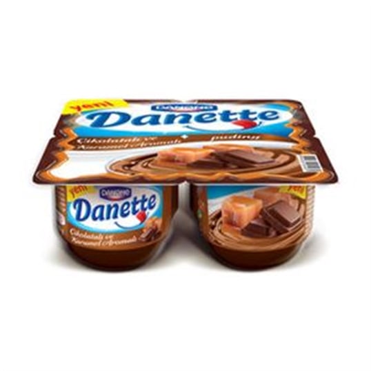 Danette Puding 4 Lü Çik -Karamel. 4*100 Gr.