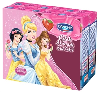 Danıno Meyveli Süt 6x180 Ml