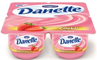 Danone Danette Çilek 4X110 Gr