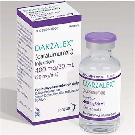 Johnson & Johnson Darzalex 400 mg/20 ml