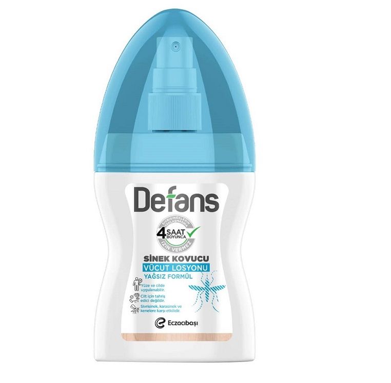 Defans Sinek Kovucu Vücut Losyonu 100 Ml