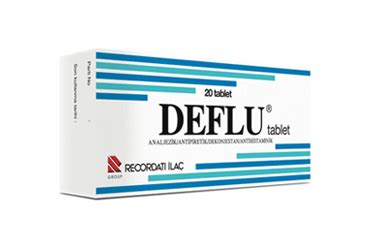 Recordati İlaç Deflu 20 Tablet
