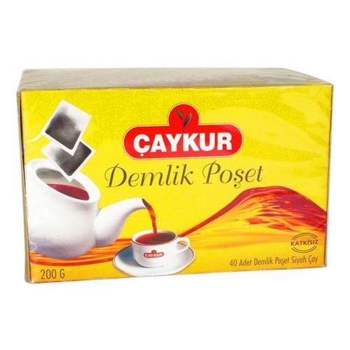 DEREN Fincan Poşet Siyah Çay