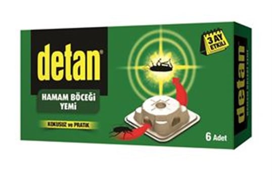 Detan Böcek Yemi Çifte Güç 12'li