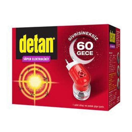 Detan Elektrolikit 60 Gece Cihaz ve Yedek
