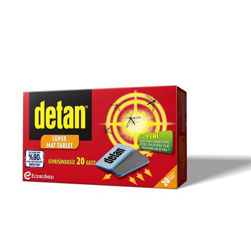 Detan Süper Mat Tablet 20 Gece