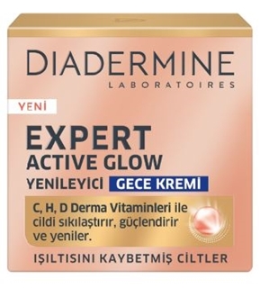 Diadermine Expert Actıve Glow Yenileyici Gece Kremi