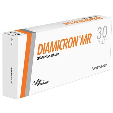 Servier İlaç Diamicron MR 30 mg 30 Tablet