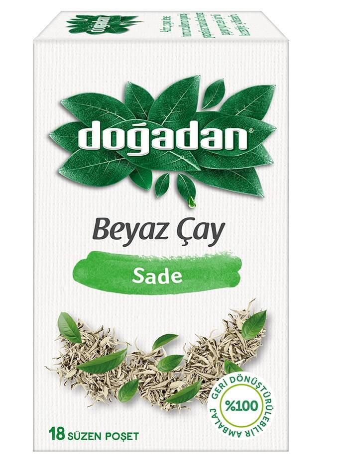 Doğadan Beyaz Çay Sade 18 Adet
