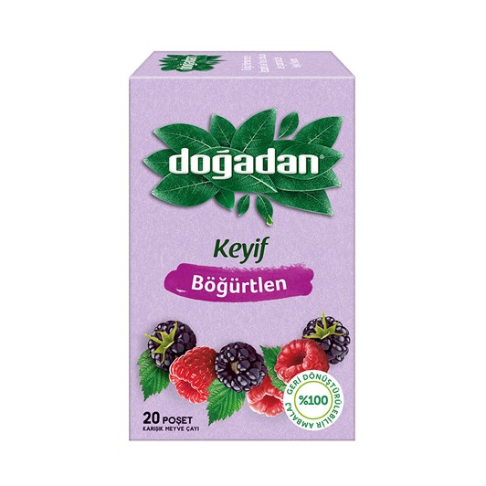Doğadan Böğürtlen Çayı 40 gr