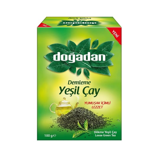 DOĞADAN YEŞİLÇAY DÖKME
