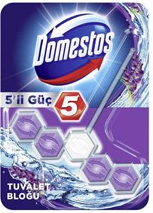 Domestos 5 Li Güç Wc Blok Duopack - Lavanta