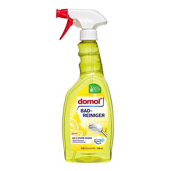 Domol Banyo Yüzey Temizleyici Kir ve Kireç Çözücü Sprey Limon Kokulu 750 ml