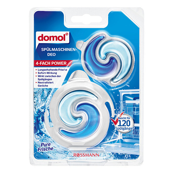 Domol Bulaşık Makinesi Koku Giderici 120 Yıkama 2x6 ml