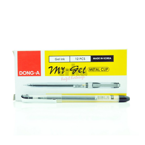 Donga My Gel 0,5 Siyah Jel İğne Uçlu