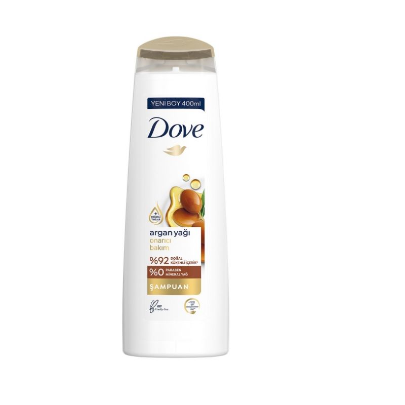 Dove Argan Yağı Onarıcı Bakım Şampuan 400 Ml
