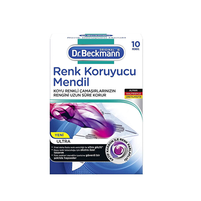 Dr. Beckmann Renk Koruyucu Mendil 10'lu