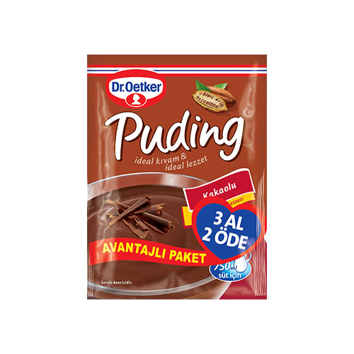 Dr. Oetker Kakaolu Puding (3 x 147 g)