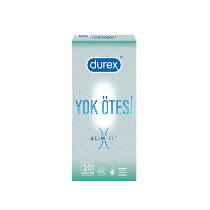 Durex Kondom Yok Ötesi Slim Fit 10'lu