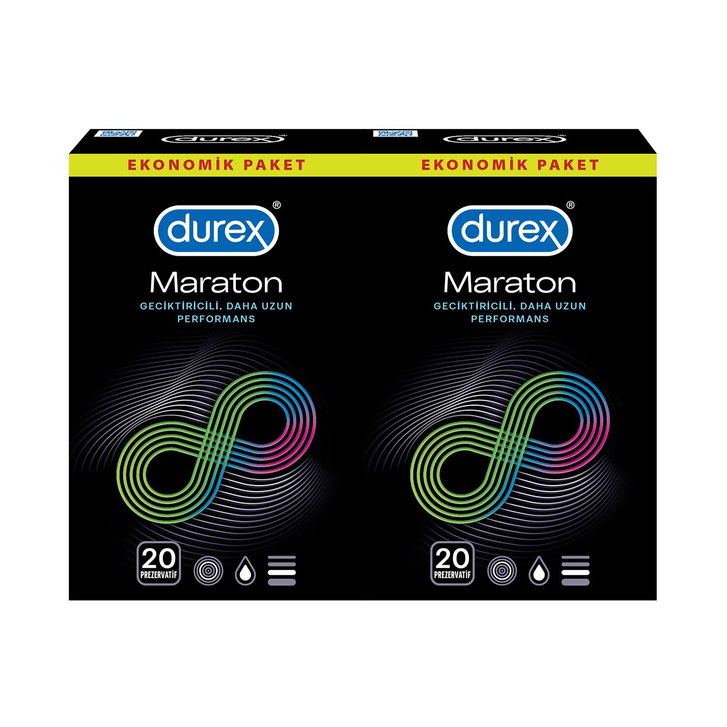 Durex Maraton Geciktiricili Avantaj Paketi (2 x 20'li)