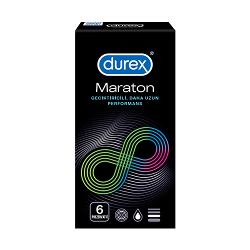 Durex Maraton Geciktiricili Prezervatif (6'lı)