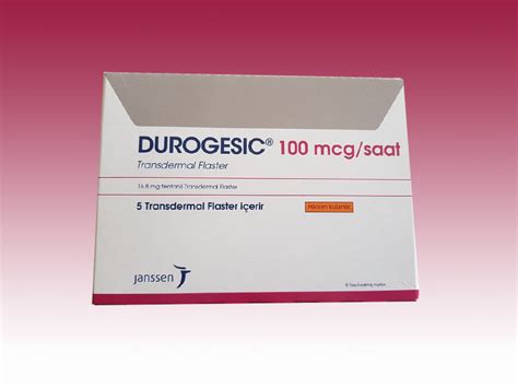 Johnson & Johnson Durogesic 100 mcg 5 TTS Flaster